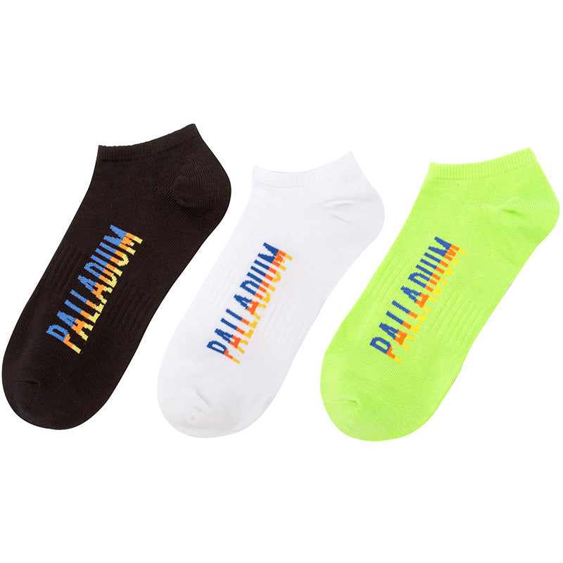 Palladium Angle Rainbow Pack Men\'s Socks Acidlime/Starwhite/Black | 287156-MFO