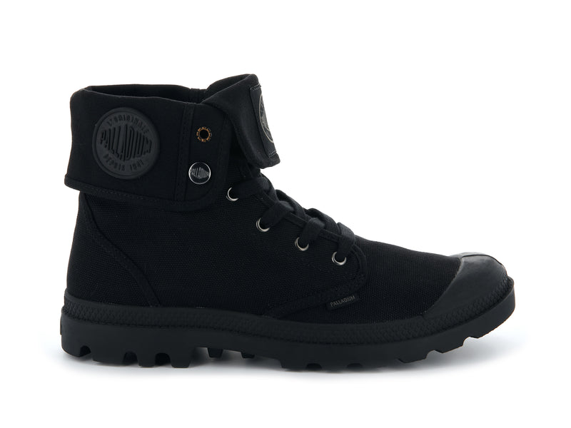 Palladium Baggy Men\'s Boots Black/Black | 074269-GFJ