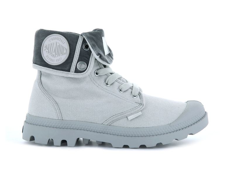 Palladium Baggy Men\'s Boots Vapor/Metal | 180234-BHJ