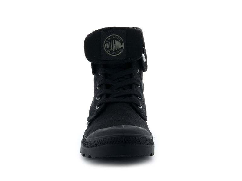 Palladium Baggy Men's High Tops Black/Black | 875460-ZDU