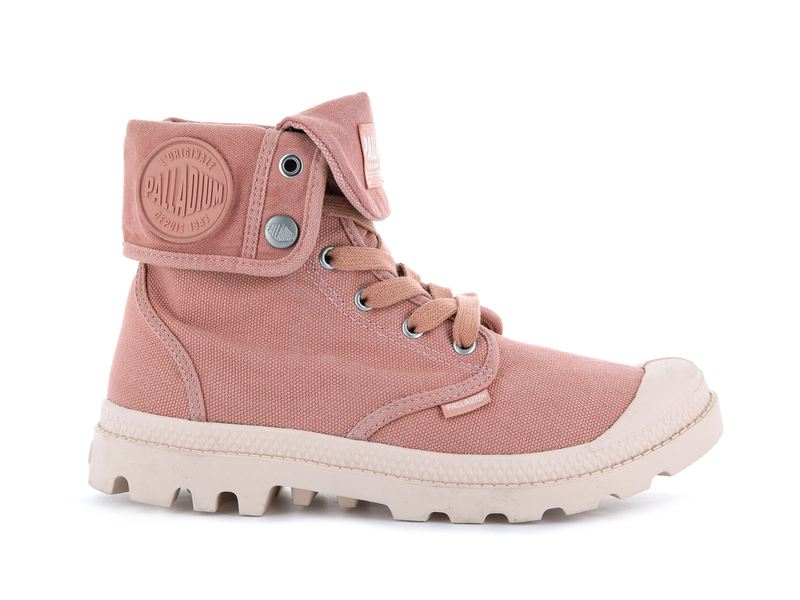 Palladium Baggy Women\'s Boots Rose Brick | 531749-HQB