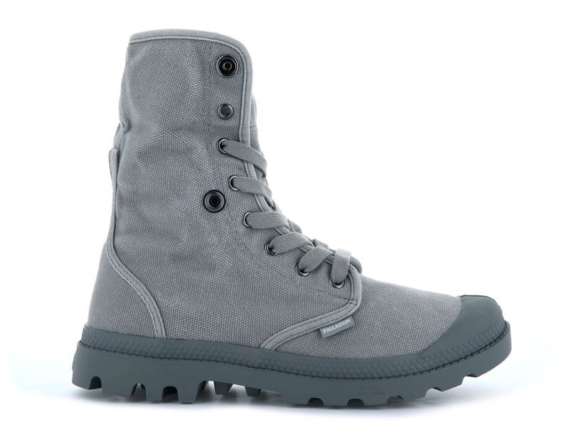 Palladium Baggy Women's Boots Titanium/High Rise | 874163-TBC