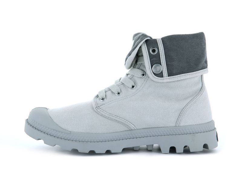 Palladium Baggy Women's Boots Vapor/Metal | 893154-YUX