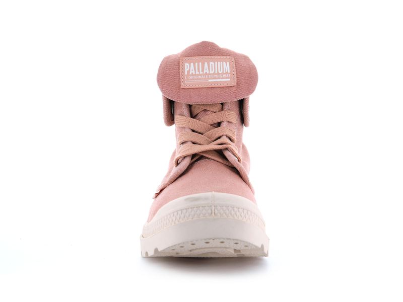 Palladium Baggy Women's High Tops Rose Brick | 451376-JSH