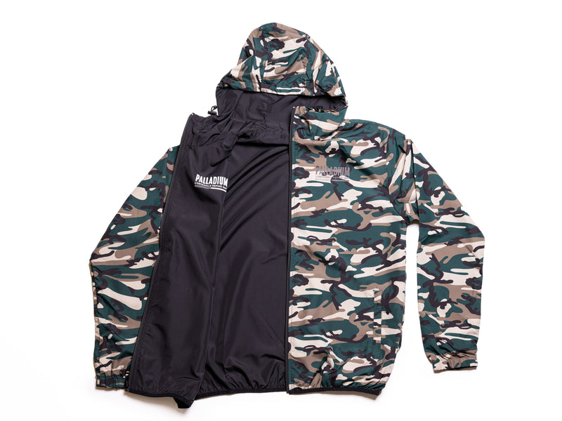 Palladium Camo Reversible Men's Jackets Major Brown/Beluga/Black | 734165-APB