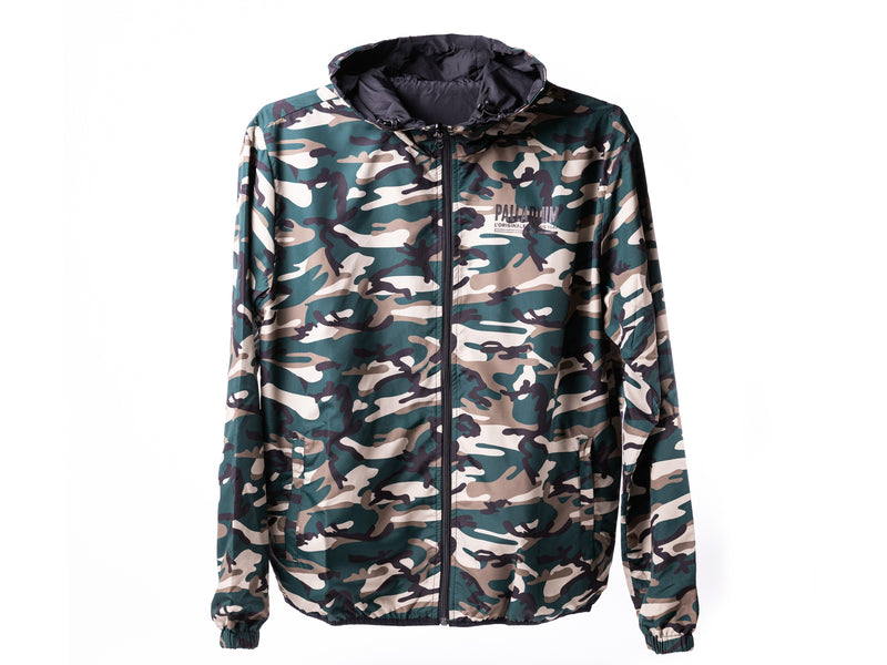 Palladium Camo Reversible Women's Jackets Major Brown/Beluga/Black | 206341-YKO