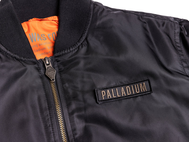 Palladium City Flight Men's Jackets Black | 628047-BJG