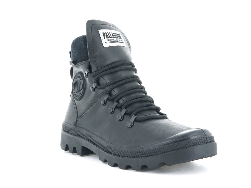 Palladium Legion Hiker Men's Boots Black | 946153-VMG