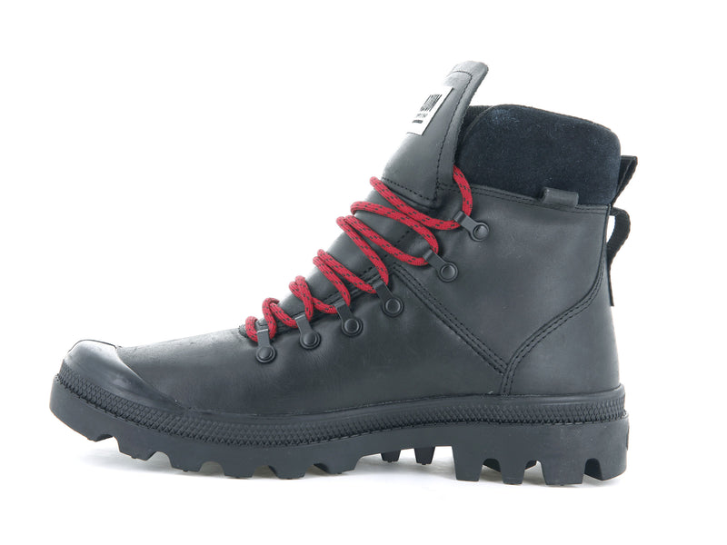 Palladium Legion Hiker Men's Boots Black | 946153-VMG