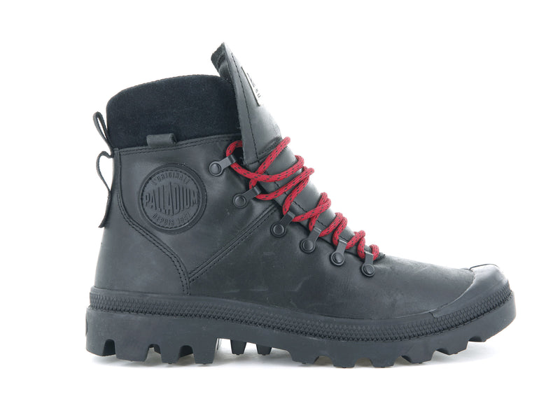 Palladium Legion Hiker Men\'s Boots Black | 946153-VMG