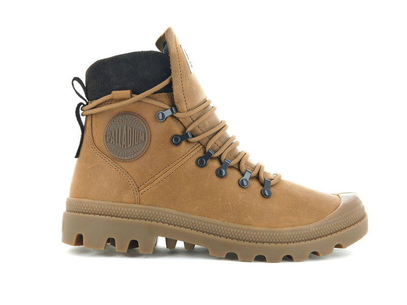 Palladium Legion Hiker Women's Boots Surf Tan | 267934-FOI