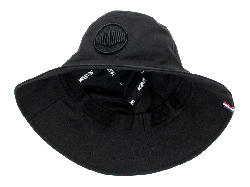 Palladium Logo Bucket Men's Hats Black | 497108-NCX