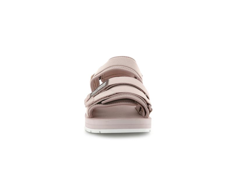 Palladium Outdoorsy Kids' Sandals Rose Smoke/Marshmallow | 297314-LXS