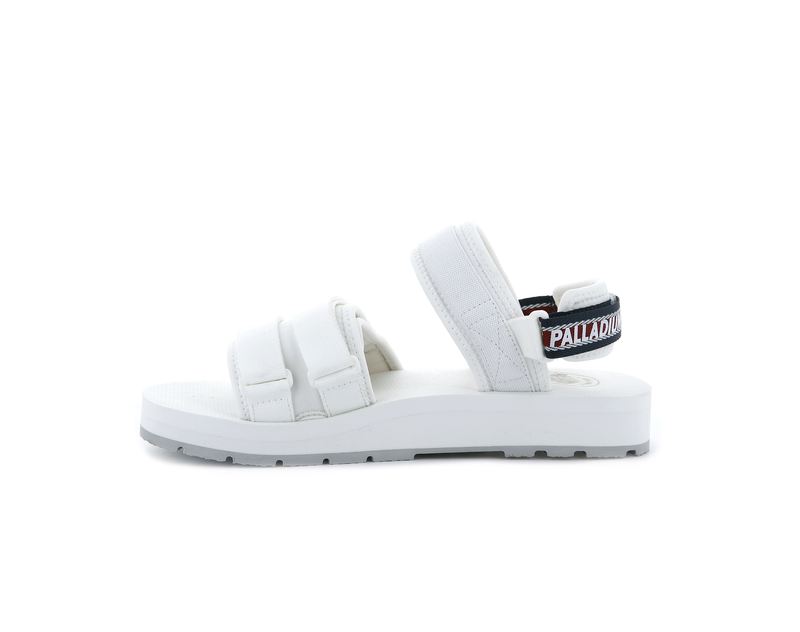 Palladium Outdoorsy Kids' Sandals Star White/Vapor | 279615-BNS