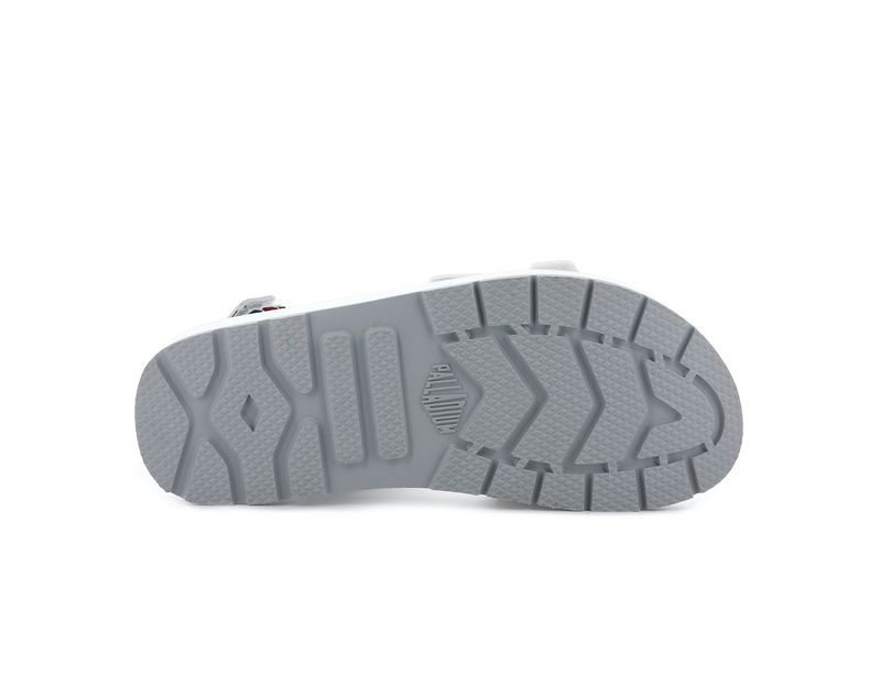 Palladium Outdoorsy Kids' Sandals Star White/Vapor | 279615-BNS