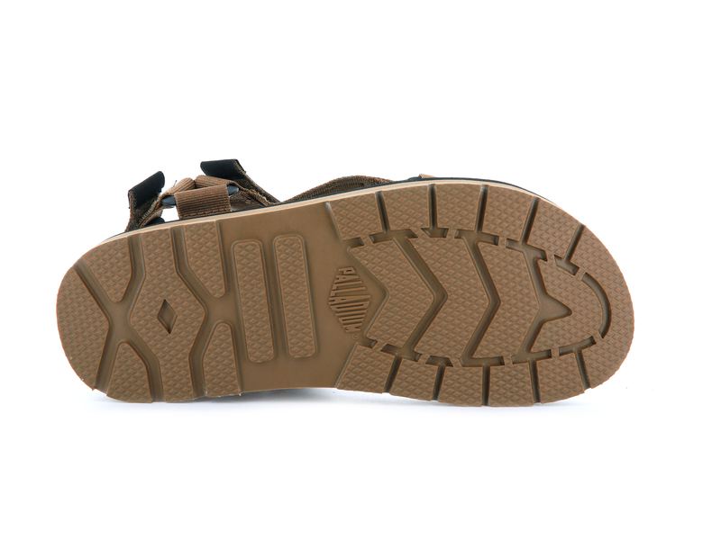 Palladium Outdoorsy Urbanity Kids' Sandals Olive | 053149-LBM