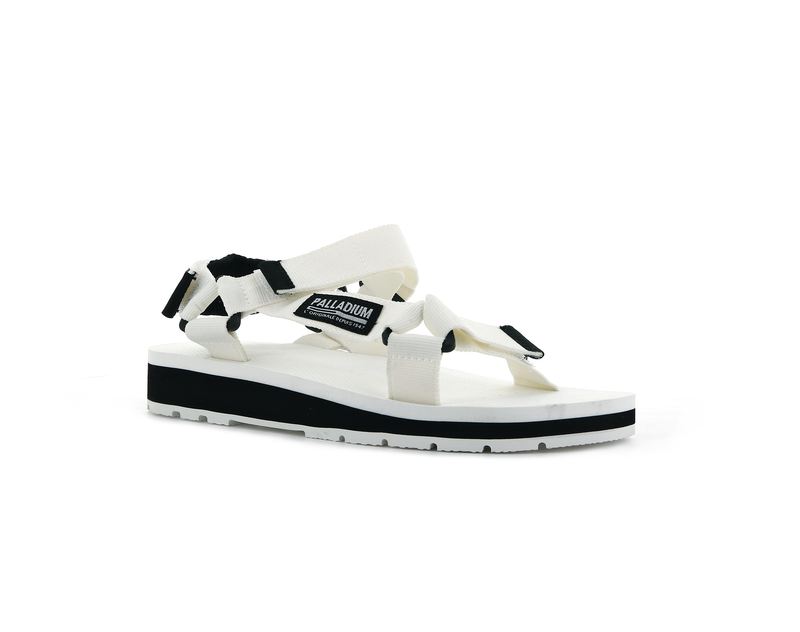 Palladium Outdoorsy Urbanity Women's Sandals Star White | 514620-VAQ