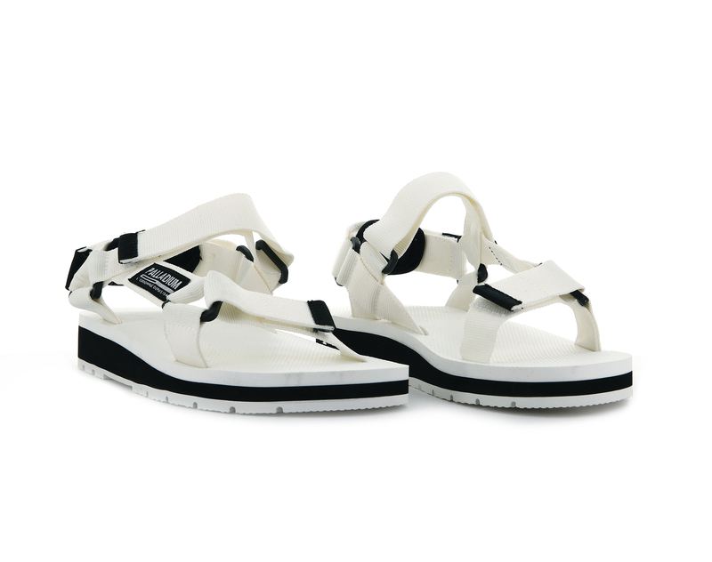 Palladium Outdoorsy Urbanity Women's Sandals Star White | 514620-VAQ