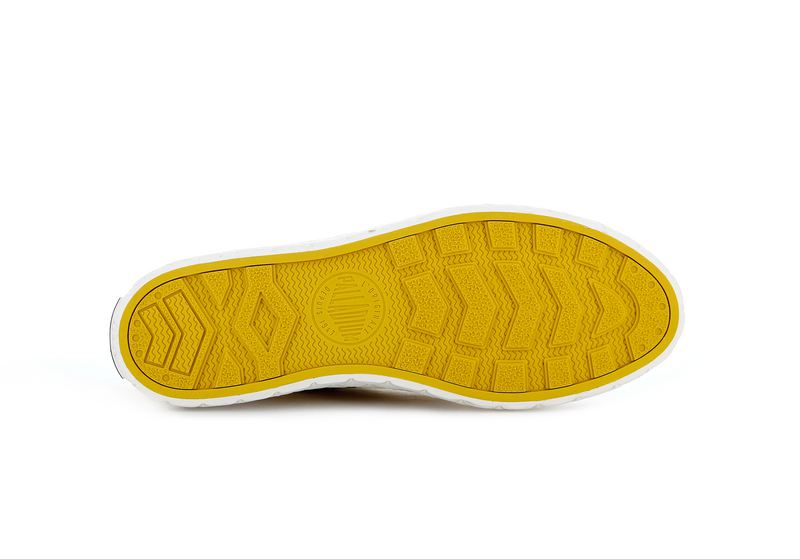 Palladium Palla Ace Canvas Kids' Low Tops Mustard | 150869-NPH