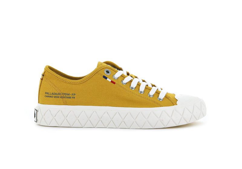 Palladium Palla Ace Canvas Kids\' Low Tops Mustard | 150869-NPH