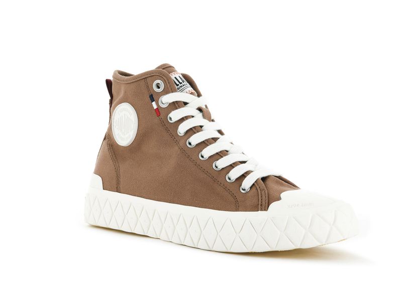 Palladium Palla Ace Canvas Mid Women's High Tops Peru Archive | 863170-MLU