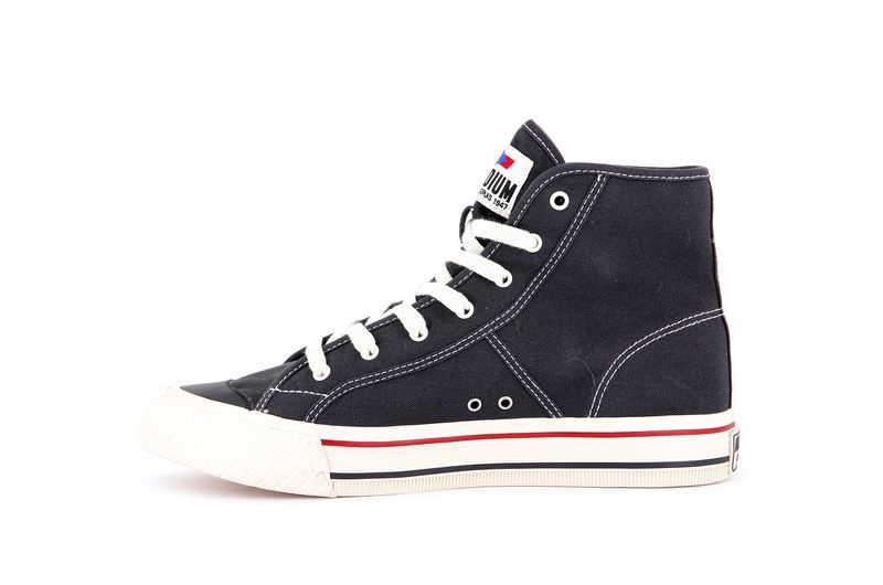 Palladium Palla Louvel Women's High Tops Black | 695180-OCL