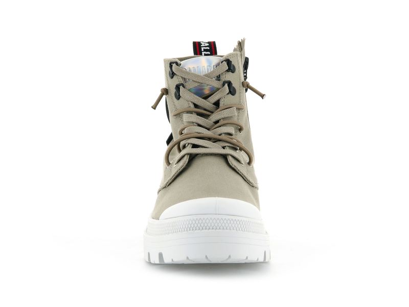 Palladium Pallabase Metro Women's High Tops Dune | 271493-GFX