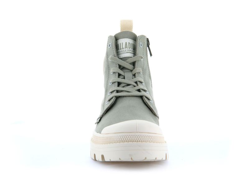 Palladium Pallabase Twill Women's High Tops Dune | 961753-PWJ