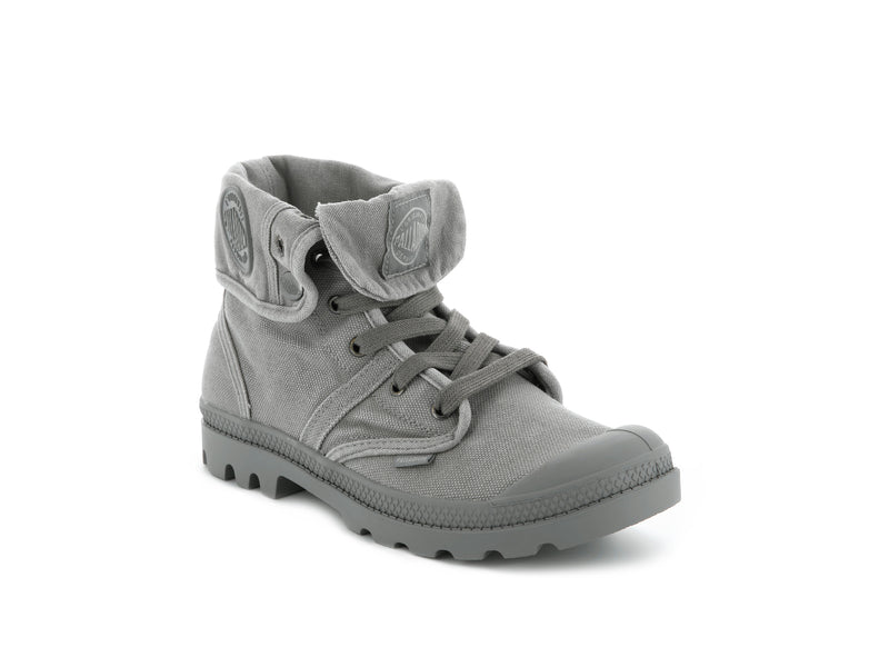 Palladium Pallabrousse Baggy Women's Boots Titanium/Hi-Rise | 546128-EFG