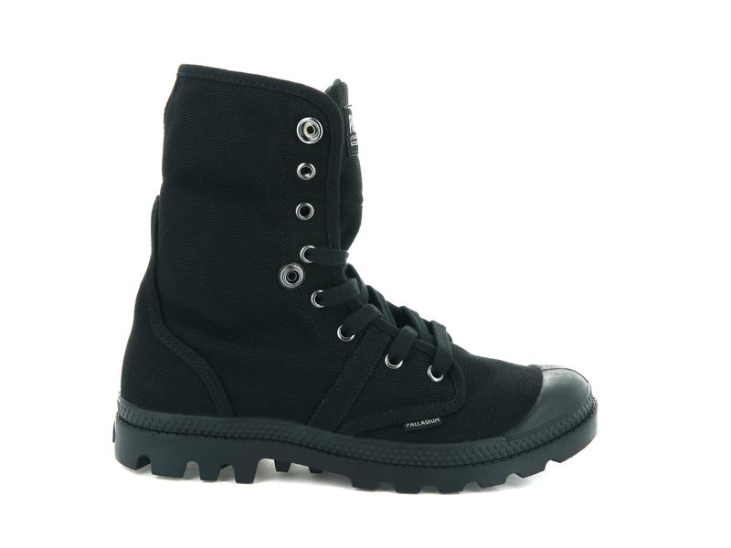 Palladium Pallabrousse Baggy Women's Boots Black/Black | 937108-WKT