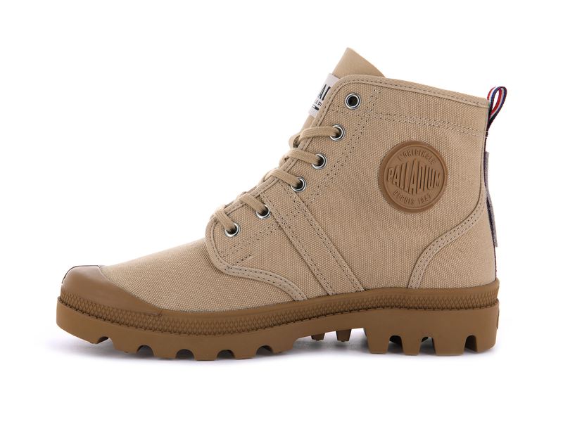 Palladium Pallabrousse Legion 75th Women's Boots Caramel | 531496-YWM