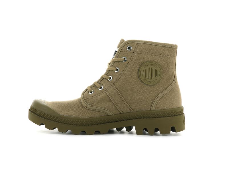 Palladium Pallabrousse Legion Kids' Boots Olive | 715926-EXJ