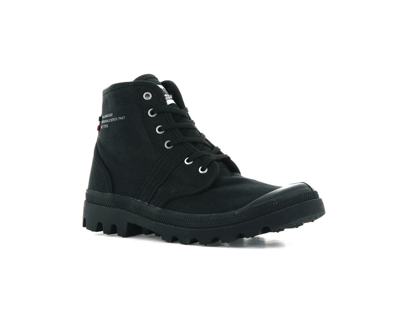 Palladium Pallabrousse Legion Kids' Boots Black/Black | 805471-PVM