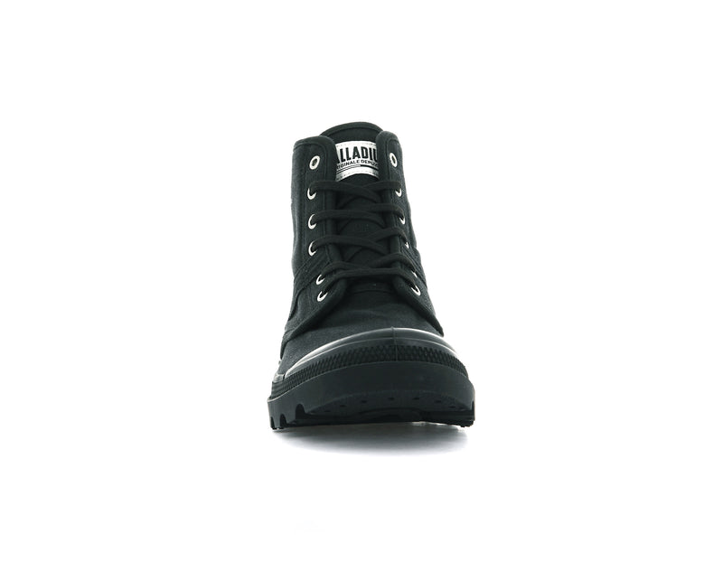 Palladium Pallabrousse Legion Men's High Tops Black/Black | 046387-ZCO