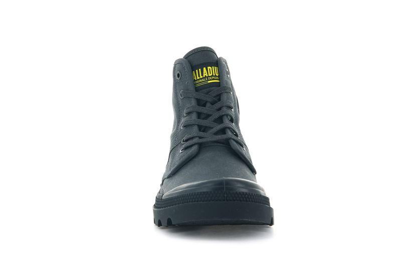 Palladium Pallabrousse Legion Wax Women's High Tops Raven | 012983-WTI