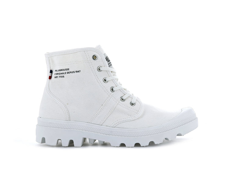 Palladium Pallabrousse Legion Women\'s High Tops Star White | 814957-DFA