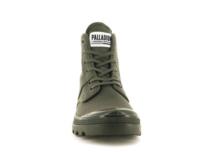 Palladium Pallabrousse Men's Boots Olive Night | 763248-CIU