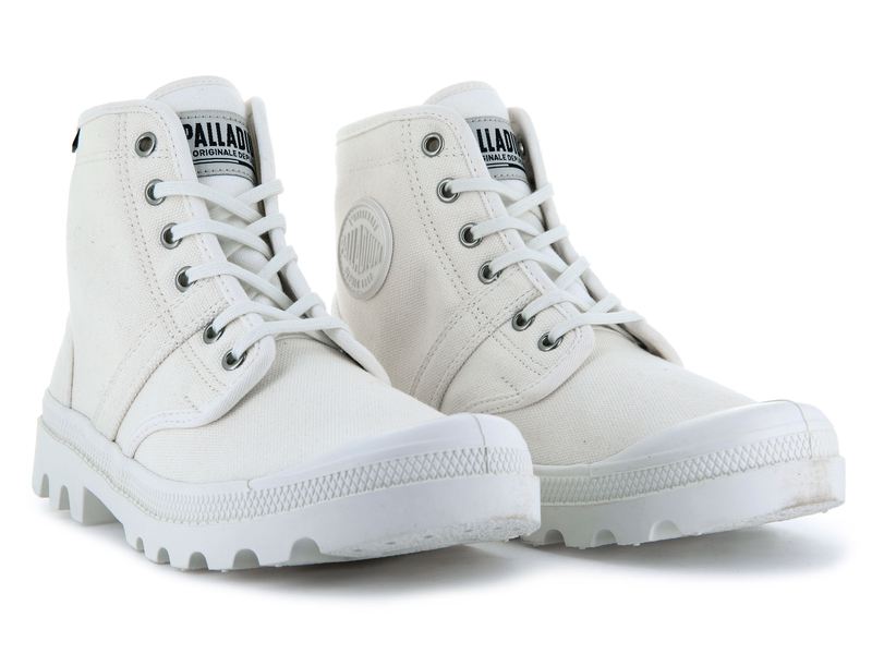 Palladium Pallabrousse Men's High Tops Star White | 819650-ANV