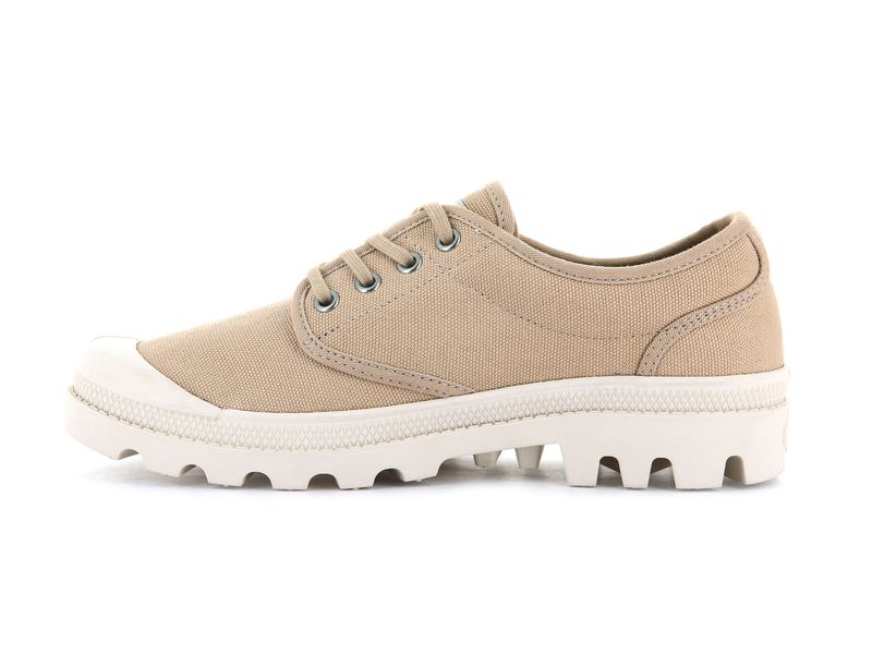 Palladium Pallabrousse Oxford Men's Low Tops Desert | 376592-DLY