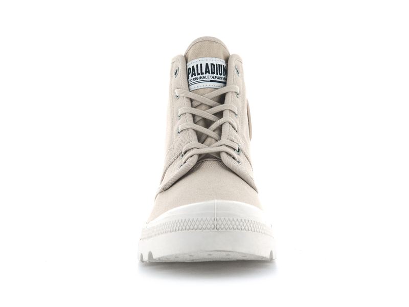 Palladium Pallabrousse Women's High Tops Desert | 075231-VJL