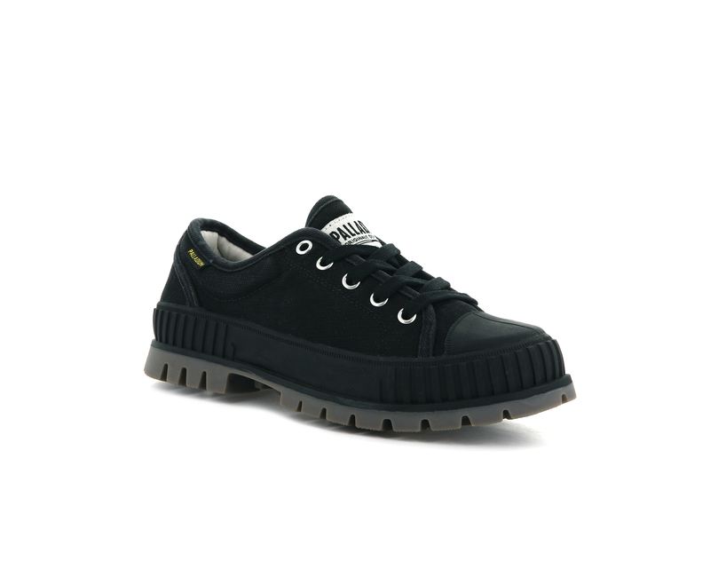 Palladium Pallashock Og Women's Low Tops Black | 089763-SIF