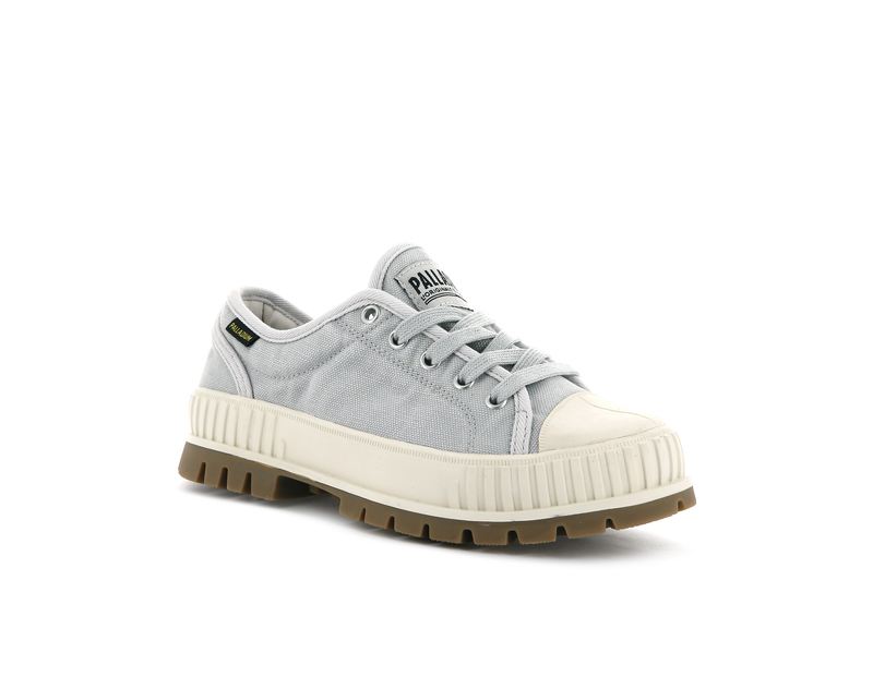 Palladium Pallashock Og Women's Low Tops Vapor | 510497-CWN