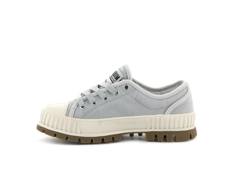 Palladium Pallashock Og Women's Low Tops Vapor | 510497-CWN