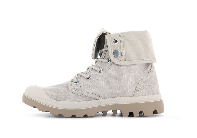 Palladium Pampa Baggy Wax Kids' Boots Sahara | 238519-KOF