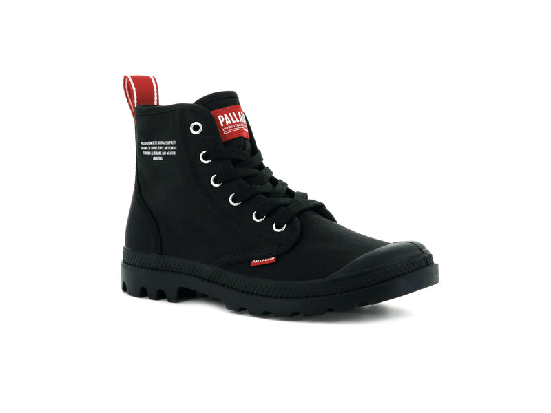 Palladium Pampa Hi Dare Kids' Boots Black | 895042-KPC