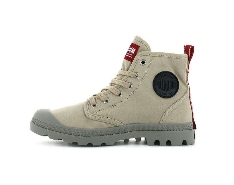 Palladium Pampa Hi Dare Kids' Boots Desert | 645178-AHP