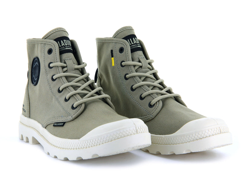 Palladium Pampa Hi Htg Supply Men's High Tops Dune | 903641-WQR