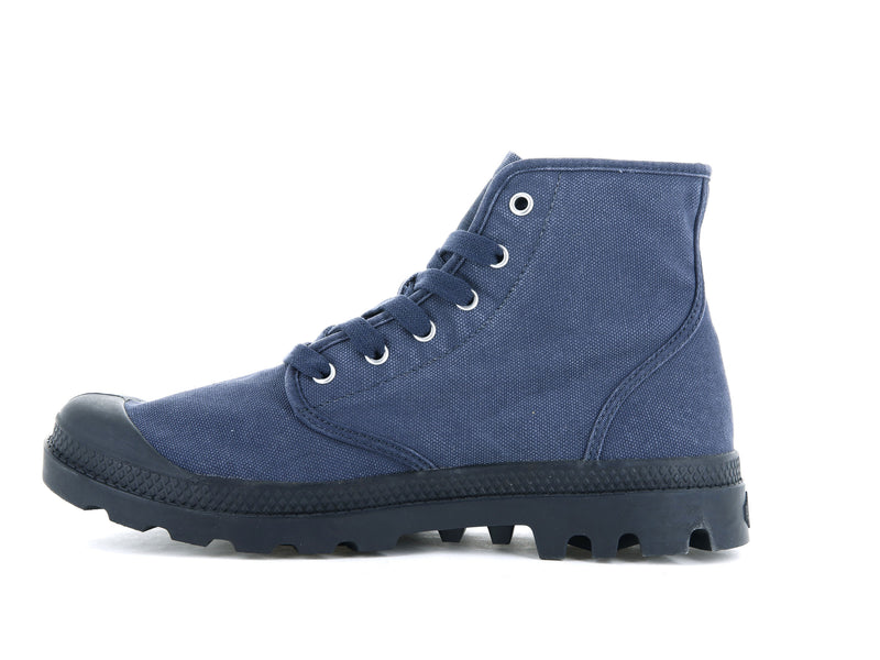 Palladium Pampa Hi Men's Boots Moodindigo/Anthrcite | 563827-CYG