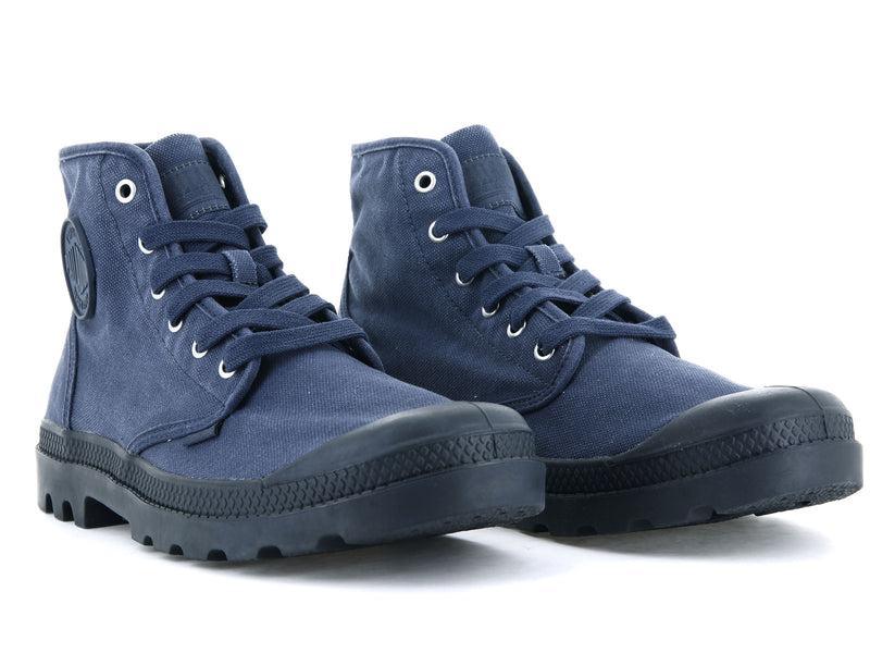 Palladium Pampa Hi Men's Boots Moodindigo/Anthrcite | 563827-CYG