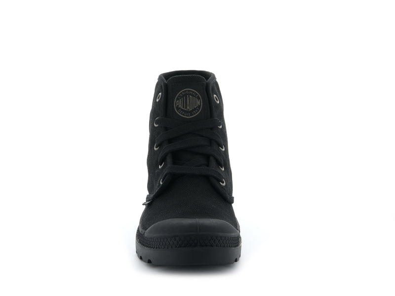 Palladium Pampa Hi Men's High Tops Black/Black | 291087-OJE